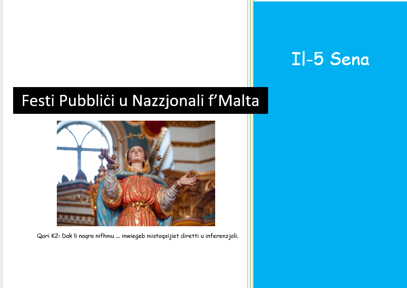 Festi Pubblici u Nazzjonali f'Malta